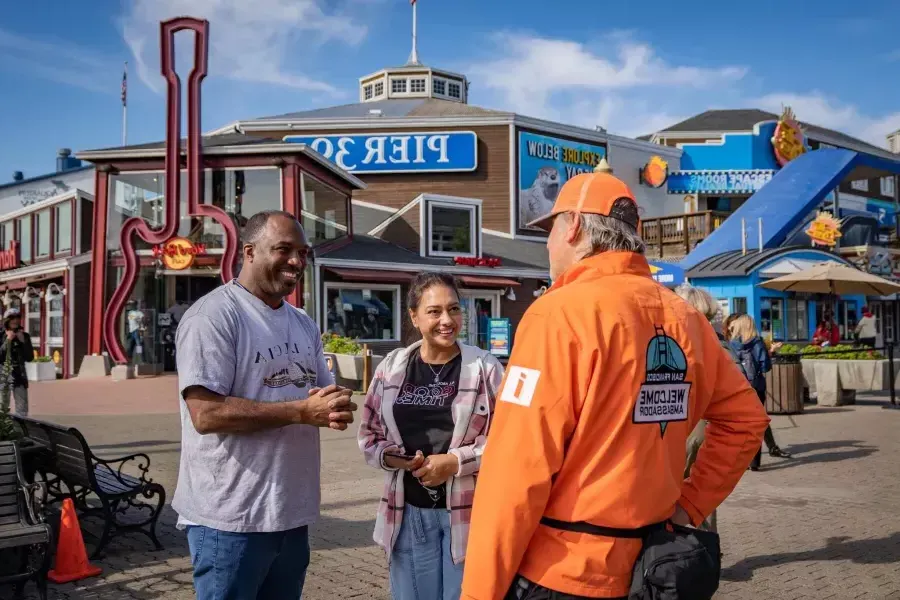 Welcome Ambassadors Pier 39